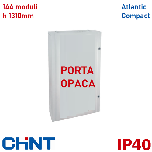 Cassetta da parete 144M porta OPACA 1310x670x212mm -IP40